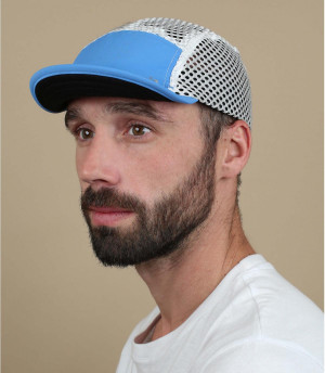 gorra running Patagonia azul Duckbill Cap port blue